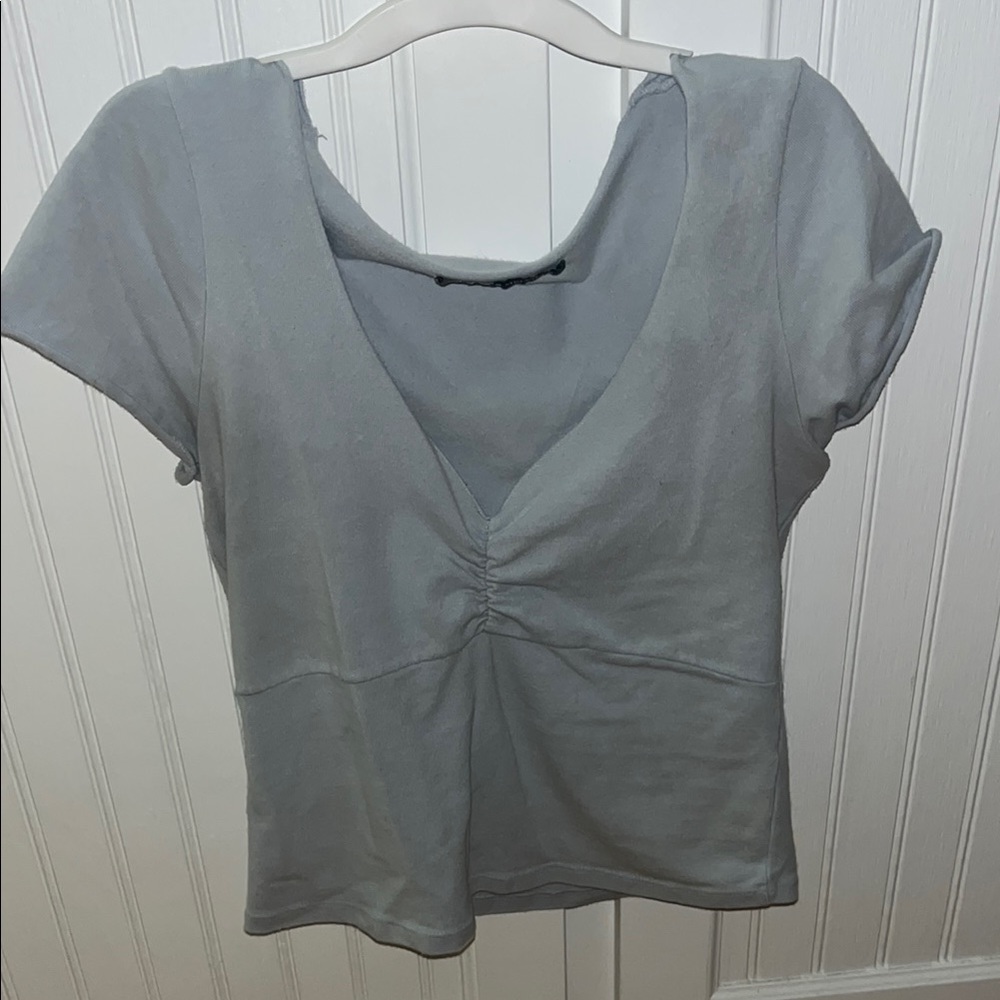 Light Gray Women's Top